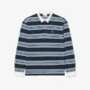 Polo de rugby en piqué rayé à la coupe décontractée Polo de rugby en piqué rayé à la coupe décontractée