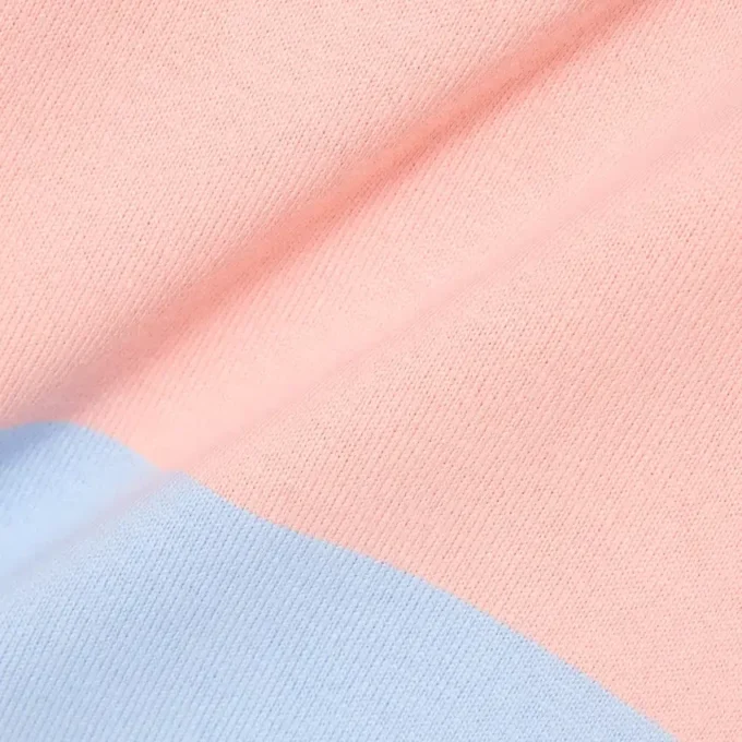 Polo de rugby oversize en coton rayé Polo de rugby oversize en coton rayé
