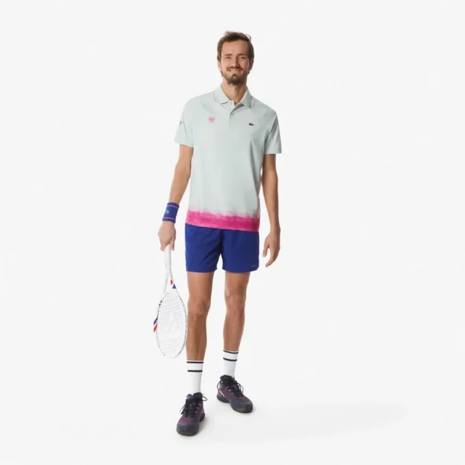 Polo de sport slim fit pour homme, édition Roland Garros Polo de sport slim fit pour homme, édition Roland Garros