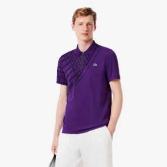 Polo de tennis slim fit imprimé Ultra Dry pour homme