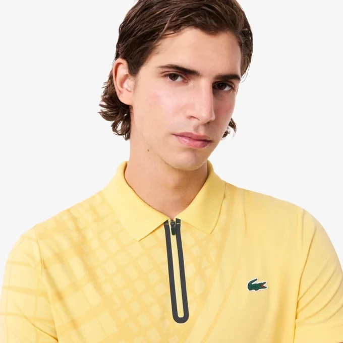 Polo de tennis slim fit imprimé Ultra Dry pour homme Polo de tennis slim fit imprimé Ultra Dry pour homme