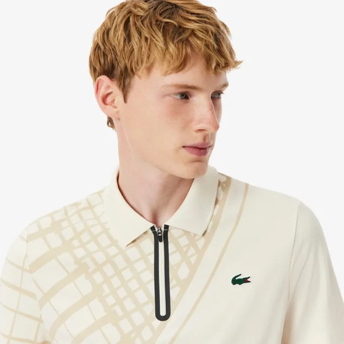 Polo de tennis slim fit imprimé Ultra Dry pour homme Polo de tennis slim fit imprimé Ultra Dry pour homme