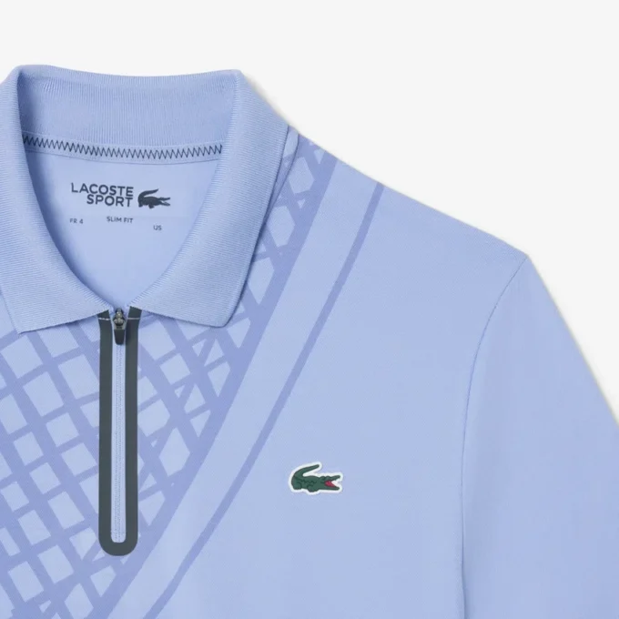 Polo de tennis slim fit imprimé Ultra Dry pour homme Polo de tennis slim fit imprimé Ultra Dry pour homme