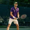 Polo de tennis slim fit imprimé Ultra Dry pour homme Polo de tennis slim fit imprimé Ultra Dry pour homme