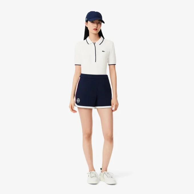 Polo de tennis thermorégulateur pour femme, coupe classique Polo de tennis thermorégulateur pour femme, coupe classique