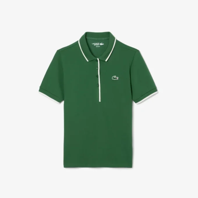Polo de tennis thermorégulateur pour femme, coupe classique Polo de tennis thermorégulateur pour femme, coupe classique