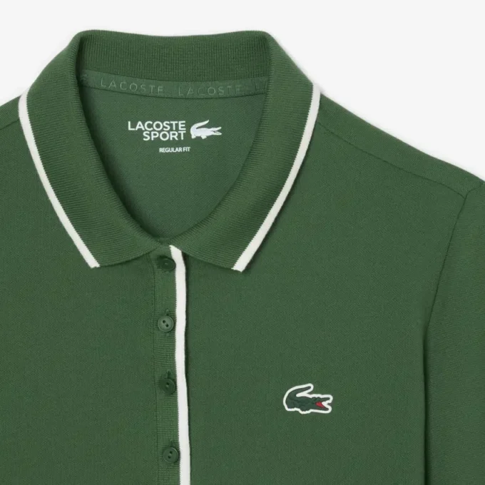 Polo de tennis thermorégulateur pour femme, coupe classique Polo de tennis thermorégulateur pour femme, coupe classique