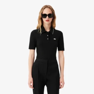 Polo Diamanta Pop L.12.D Slim Fit pour femme