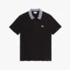 Polo en coton à col contrasté pour homme Polo en coton à col contrasté pour homme
