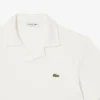 Polo en coton et lin à la coupe classique