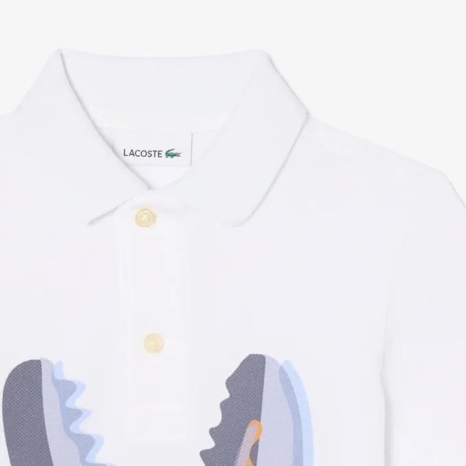 Polo en coton imprimé Polo en coton imprimé