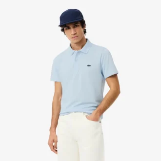 Polo en coton mélangé coupe classique pour homme