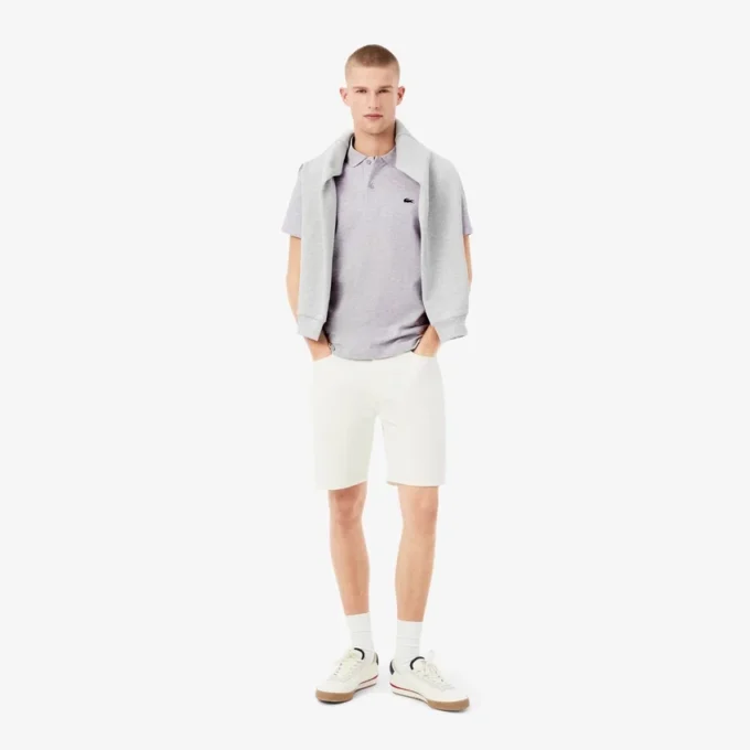 Polo en coton mélangé coupe classique pour homme Polo en coton mélangé coupe classique pour homme