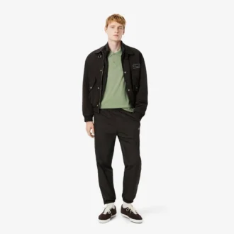 Polo en coton mélangé coupe classique pour homme