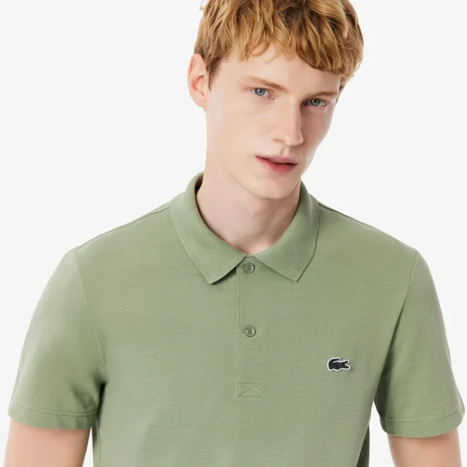 Polo en coton mélangé coupe classique pour homme Polo en coton mélangé coupe classique pour homme