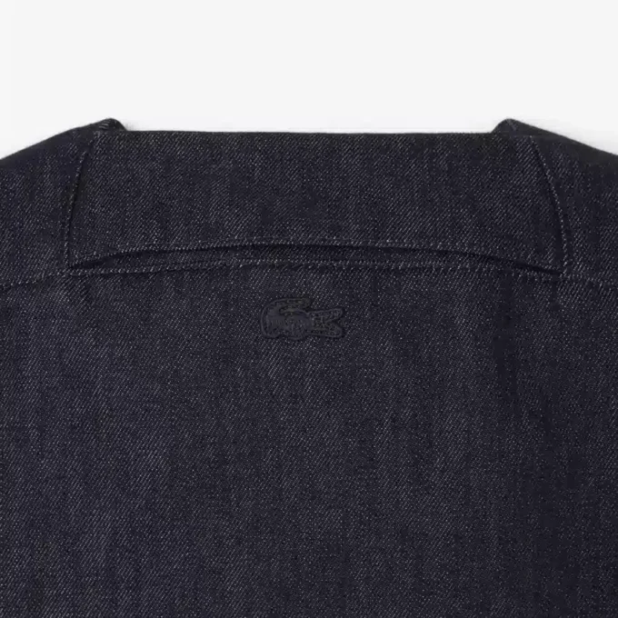 Polo en denim ample Runway