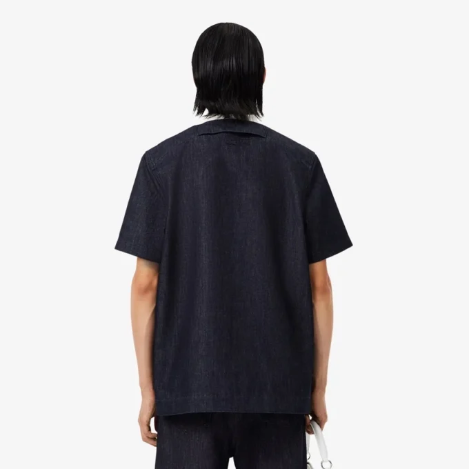 Polo en denim ample Runway