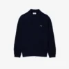 Polo en laine coupe décontractée pour homme Polo en laine coupe décontractée pour homme