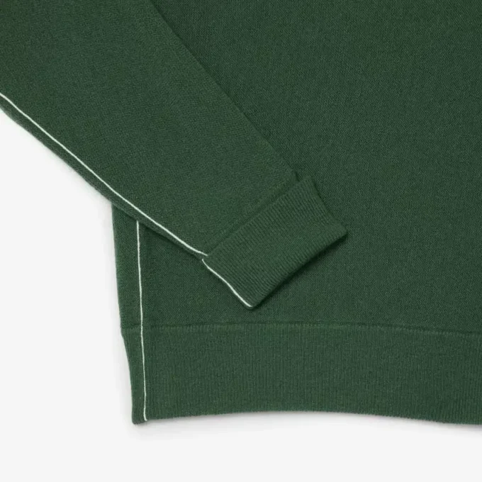 Polo en laine coupe décontractée pour homme