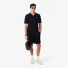 Polo en maille bouclée coupe classique Polo en maille bouclée coupe classique