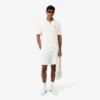 Polo en maille bouclée coupe classique Polo en maille bouclée coupe classique