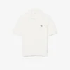 Polo en maille bouclée coupe classique Polo en maille bouclée coupe classique