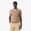 Polo en maille coupe classique Polo en maille coupe classique