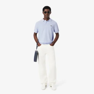 Polo en maille coupe classique