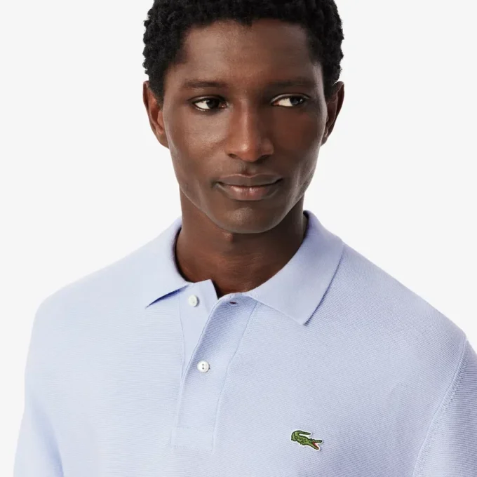 Polo en maille coupe classique Polo en maille coupe classique