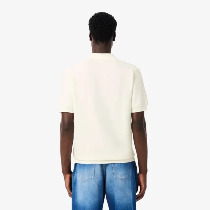 Polo en maille coupe classique