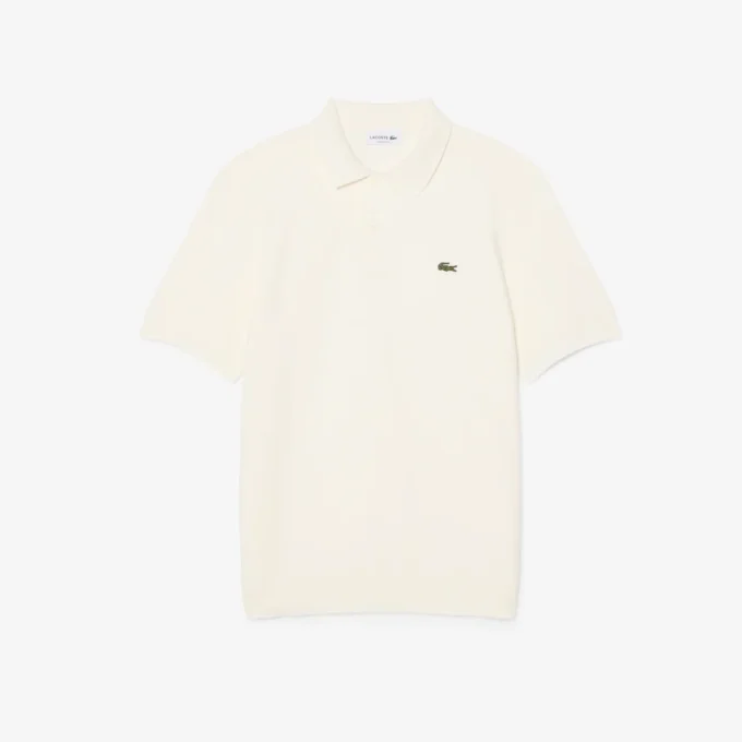 Polo en maille coupe classique