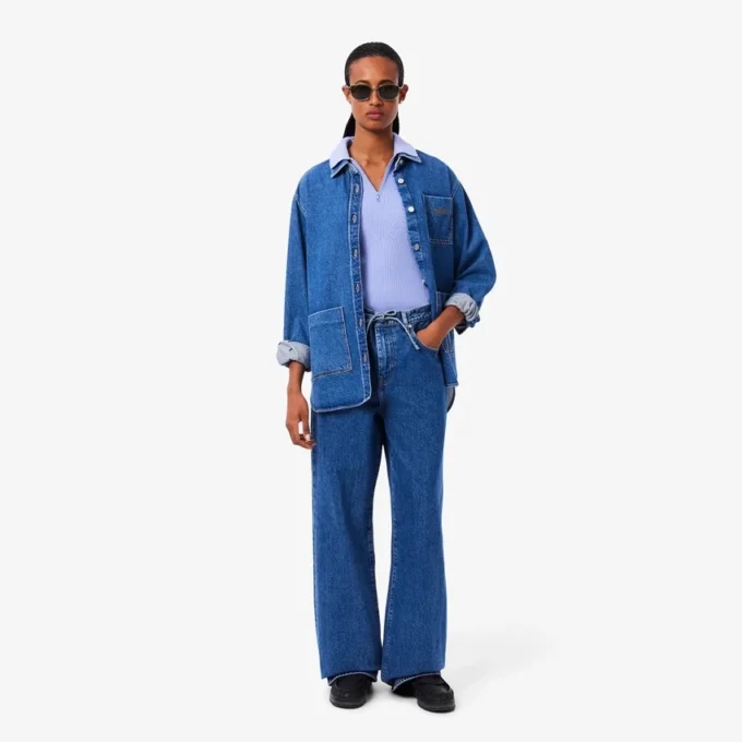 Polo en maille côtelée 3D pour femme Polo en maille côtelée 3D pour femme
