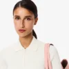 Polo en maille côtelée 3D pour femme Polo en maille côtelée 3D pour femme