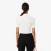 Polo en maille côtelée 3D pour femme Polo en maille côtelée 3D pour femme