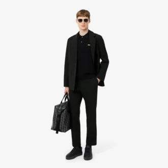 Polo en maille à la coupe classique