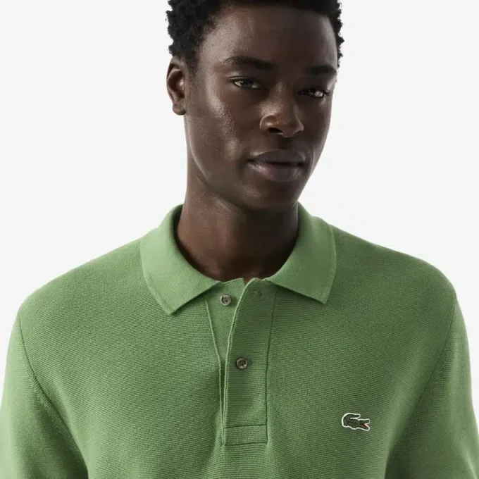 Polo en maille à la coupe classique Polo en maille à la coupe classique