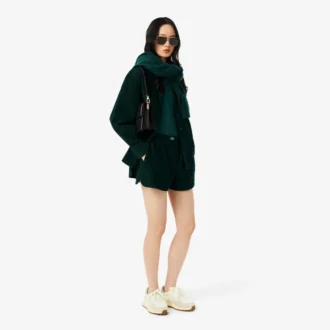 Polo femme L.12.D coupe ajustée avec bordures