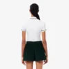 Polo femme L.12.D coupe ajustée avec bordures Polo femme L.12.D coupe ajustée avec bordures