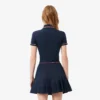 Polo femme L.12.D coupe ajustée avec bordures Polo femme L.12.D coupe ajustée avec bordures