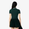 Polo femme L.12.D coupe ajustée avec bordures Polo femme L.12.D coupe ajustée avec bordures