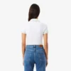 Polo femme L.12.D coupe ajustée avec bordures Polo femme L.12.D coupe ajustée avec bordures
