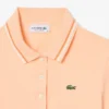 Polo femme L.12.D coupe ajustée avec bordures Polo femme L.12.D coupe ajustée avec bordures