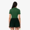 Polo femme slim fit L.12.D en coton côtelé Polo femme slim fit L.12.D en coton côtelé