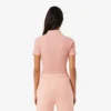 Polo femme slim fit L.12.D en coton côtelé Polo femme slim fit L.12.D en coton côtelé