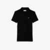 Polo femme slim fit L.12.D en coton côtelé Polo femme slim fit L.12.D en coton côtelé