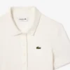Polo femme slim fit L.12.D en coton côtelé Polo femme slim fit L.12.D en coton côtelé