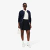 Polo femme slim fit L.12.D en coton côtelé Polo femme slim fit L.12.D en coton côtelé