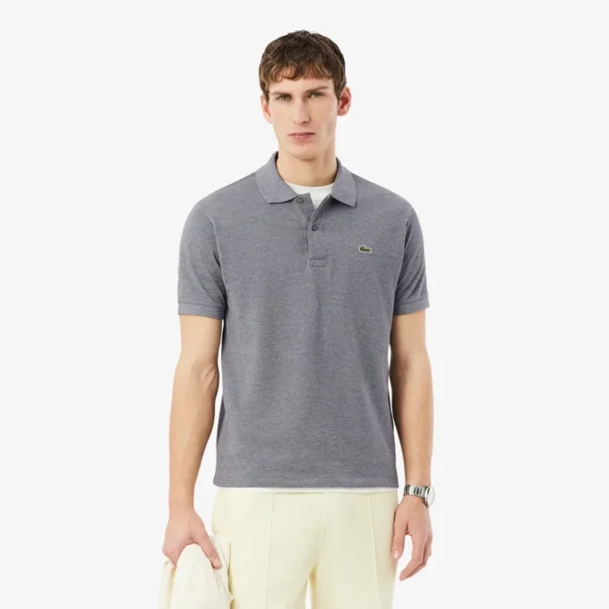 Polo L.12.12 chiné coupe classique pour homme Polo L.12.12 chiné coupe classique pour homme