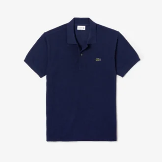 Polo L.12.12 chiné coupe classique pour homme