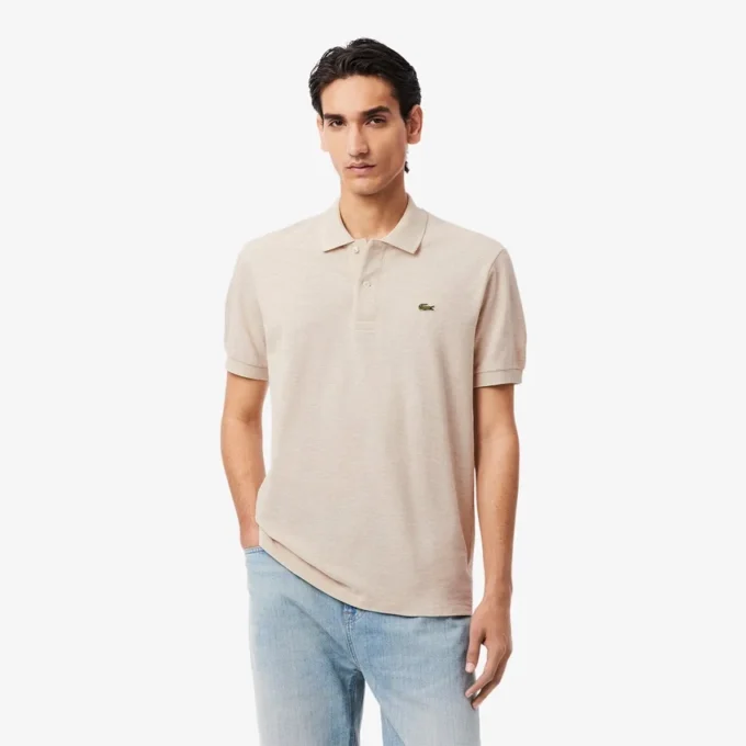 Polo L.12.12 chiné coupe classique pour homme Polo L.12.12 chiné coupe classique pour homme